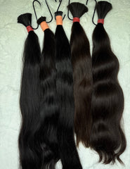 Coletas de cabello virgen