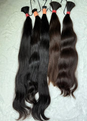 Coletas de cabello virgen